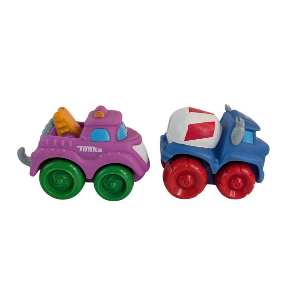 Vtg Hasbro Tonka Lil Chuck & Friends Trucks Vehicle Lot +‎ Accessories 2004/05 - Picture 7 of 11